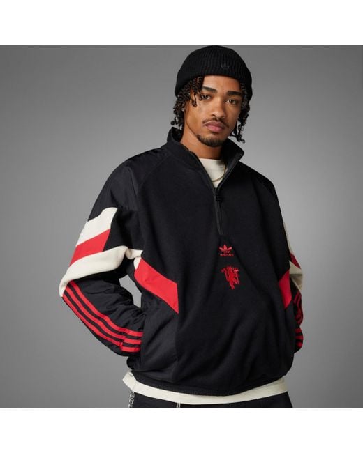 adidas Manchester United Originals Polar Fleece Sweatshirt