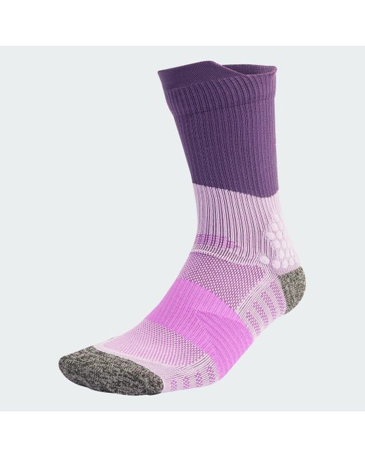 Adidas Purple Runxboost Socken, 1 Paar