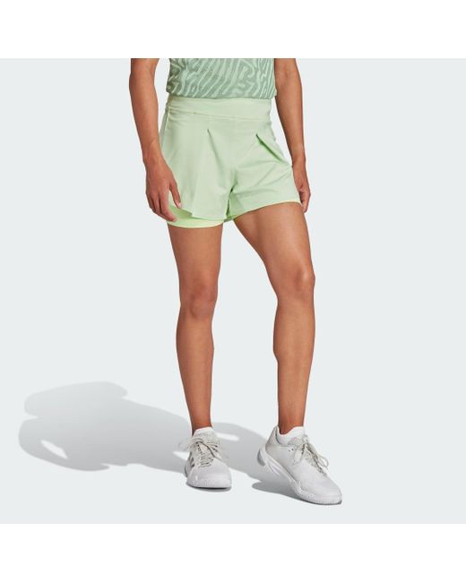 Short da tennis Match di Adidas in Green