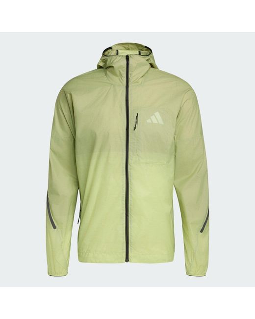 Adidas Green Terrex Xperior Clima365 Light Windweave Jacket for men