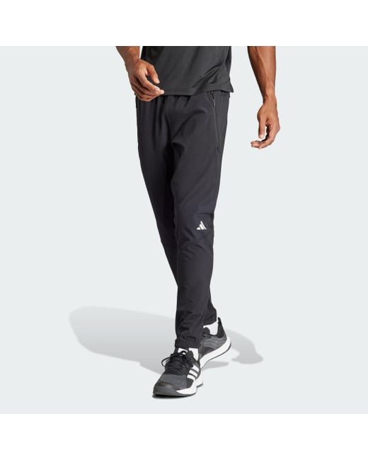 Pantaloni Designed for Training Workout di Adidas in Black da Uomo
