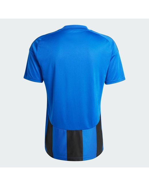 Adidas Blue Striped 24 Jersey for men