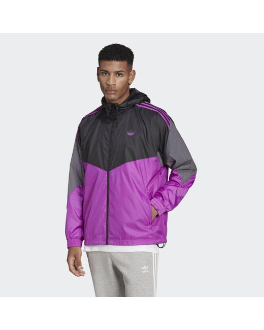 Cortavientos SPRT Lightning adidas de Tejido sintético de color Morado para  hombre | Lyst