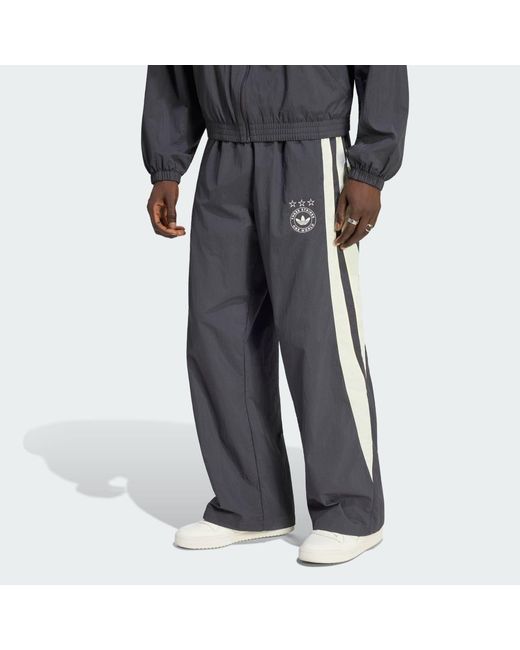 Adidas Gray Originals Santiago Track Pant for men
