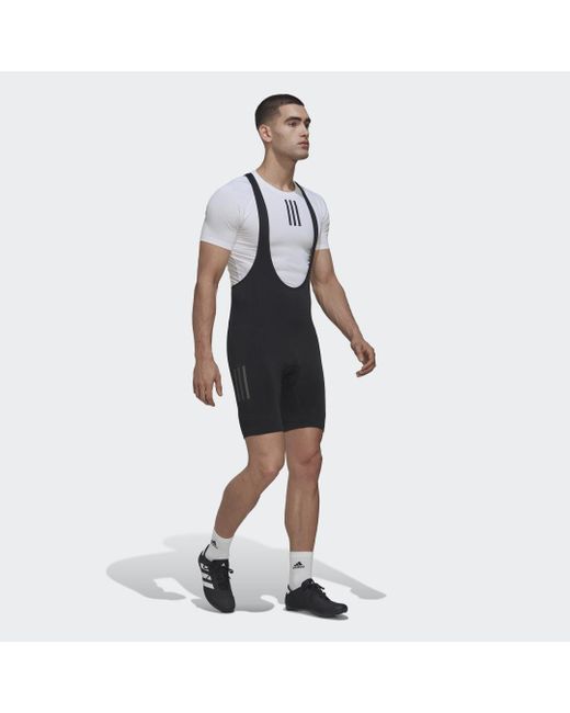 Adidas Black The Indoor Cycling Bib for men
