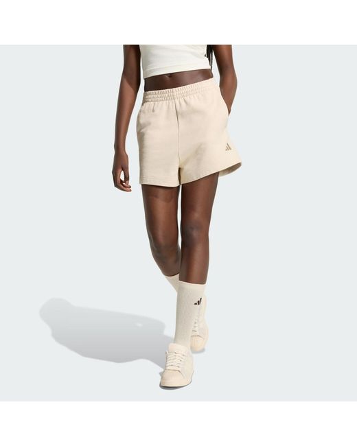 Adidas Natural Kit Small Logo Shorts
