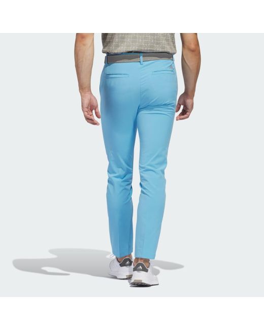 Pantaloni da golf Ultimate365 Tapered di Adidas in Blue da Uomo
