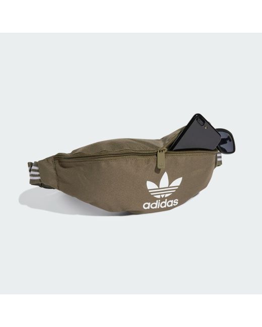 Marsupio Adicolor di Adidas in Green