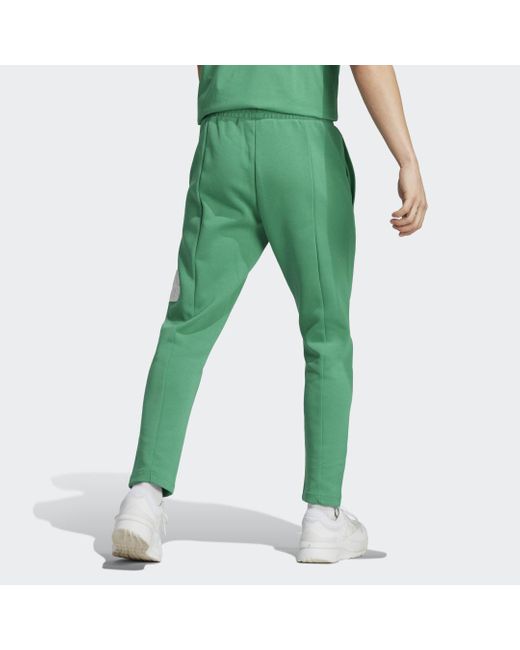 Adidas Green Future Icons Badge Of Sport Joggers for men