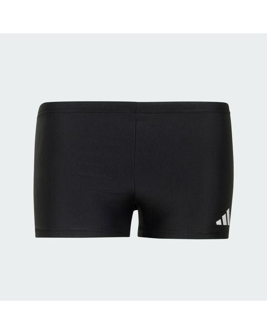 Adidas Blue Solid Swim Boxers for men