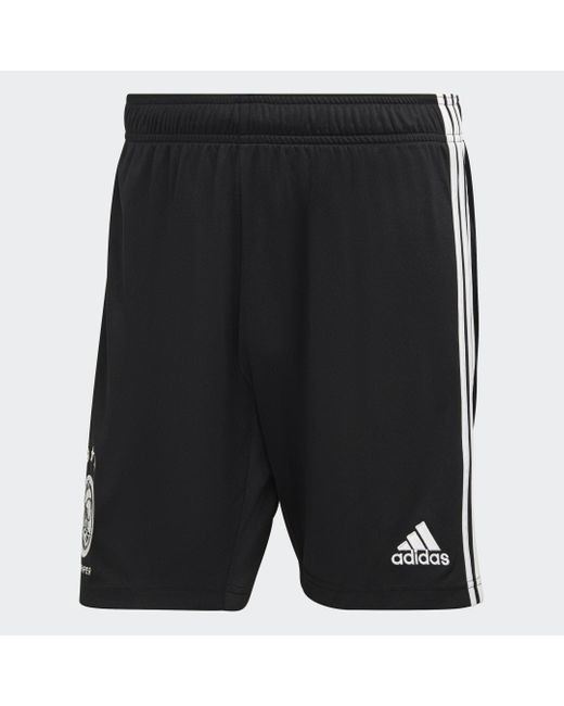 Adidas Black Ajax Amsterdam X Daily Paper 22/23 Third Shorts for men