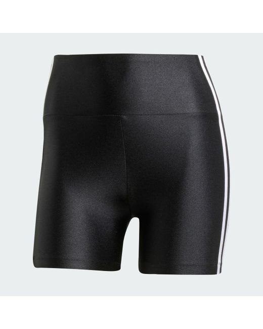 Adidas Black ADICOLOR 3-STREIFEN BOOTY SHORTS