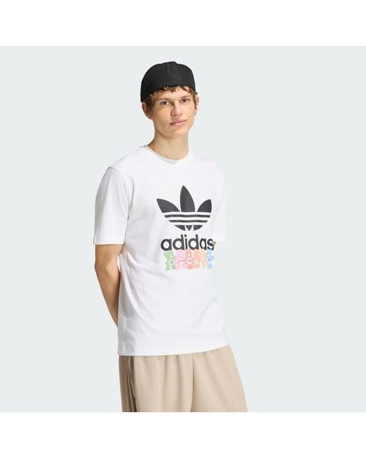 Adidas White Care Bear Ti T-Shirt for men