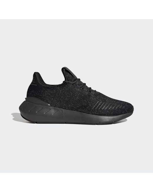 Adidas Black Swift Run 22 Shoes for men