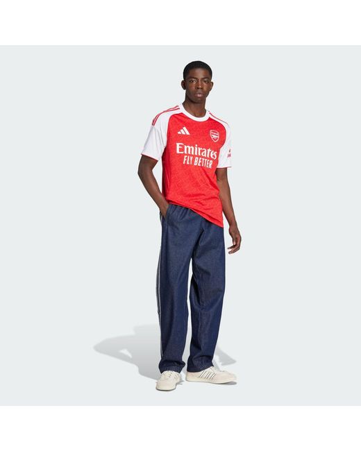 Adidas Red Arsenal 25/26 Home Jersey for men