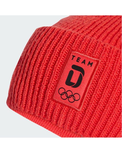 Adidas Red Dosb Beanie