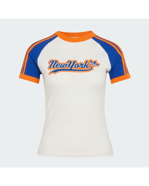 Adidas Blue Fifa World Cup 26 Host City New York T-Shirt