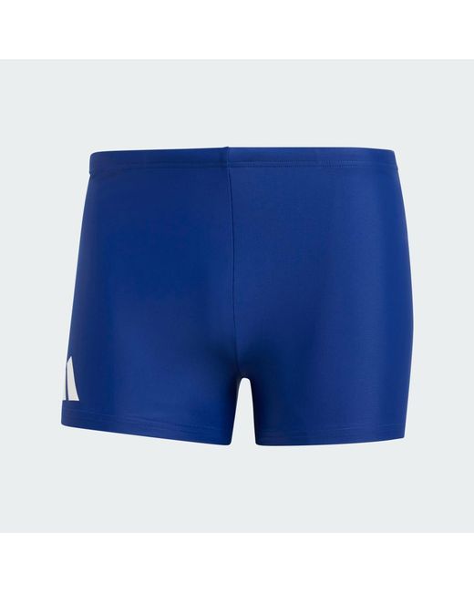 Bañador bóxer Solid Adidas de hombre de color Blue