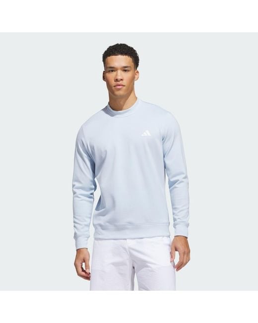 Adidas Blue Ultimate365 Climawarm Crewneck Sweatshirt for men