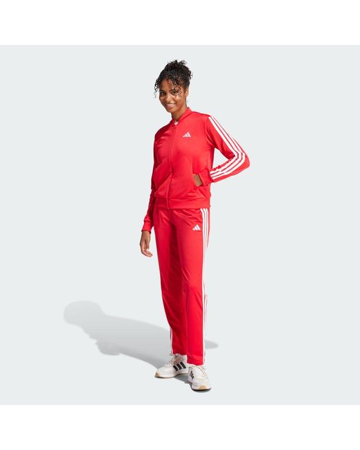 Adidas Red Dayready Tracksuit