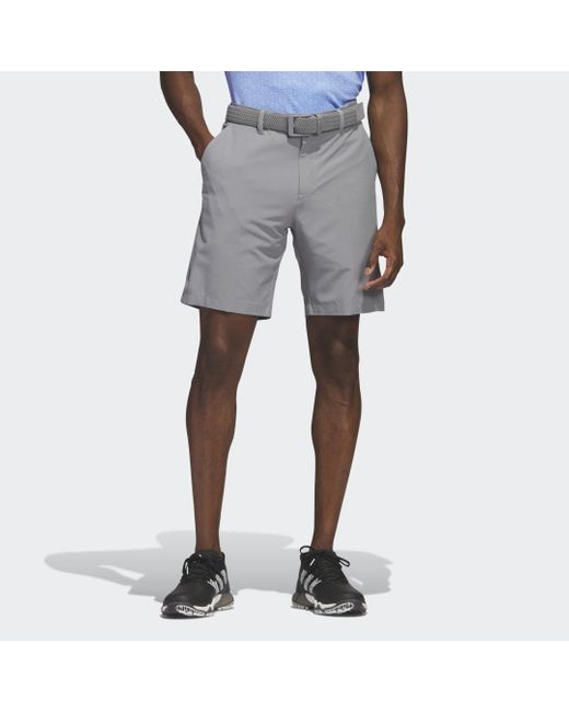 Adidas Gray Ultimate365 8.5-inch Golf Shorts for men
