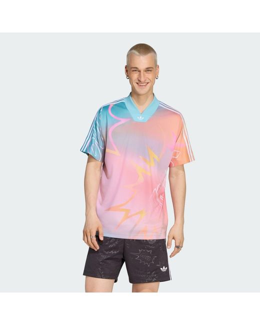 Adidas Pink Love Unites Aop Jersey