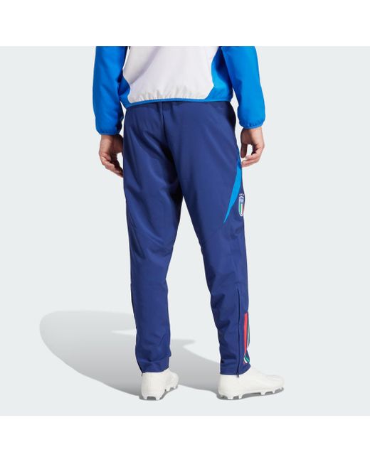Italia Pantaloni da rappresentanza Tiro 24 Competition di Adidas in Blue da Uomo