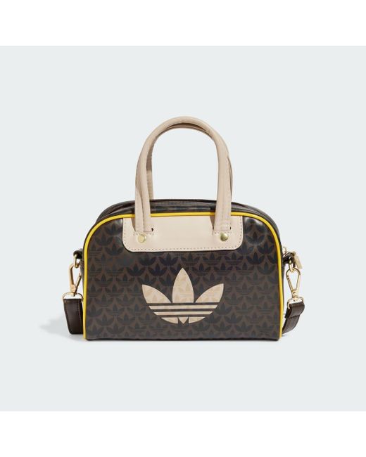 Adidas Black Monogram Mini Bowling Bag