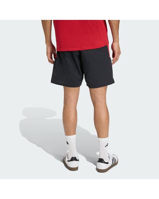 Adidas Blue Tiro 26 Competition Downtime Shorts for men