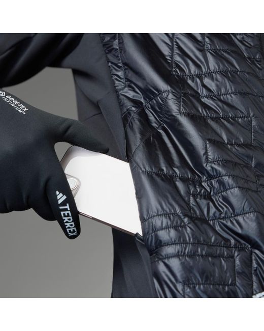Giacca Terrex Xperior Varilite Hybrid PrimaLoft di Adidas in Gray da Uomo