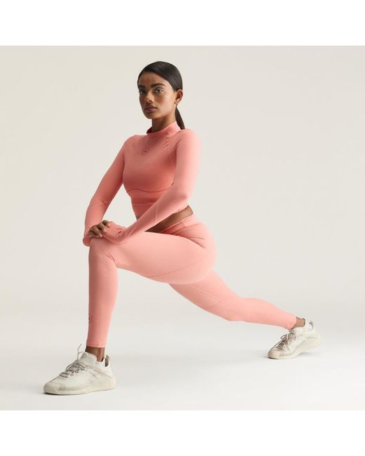 Adidas Pink By Stella Mccartney Training 7/8 Leggings