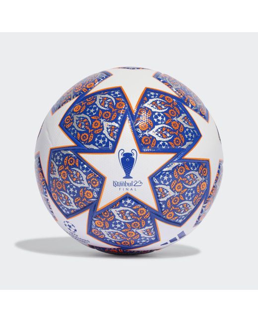 Pallone Ucl League Istanbul di Adidas in Blue