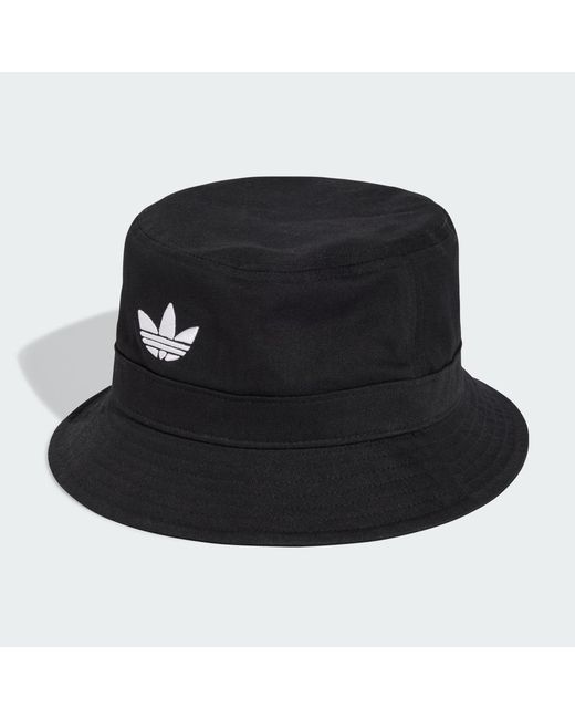 Adidas Black Adicolor Trefoil Bucket Hat