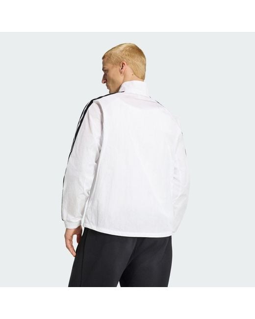 Adidas White Germany Home Anthem Jacket for men