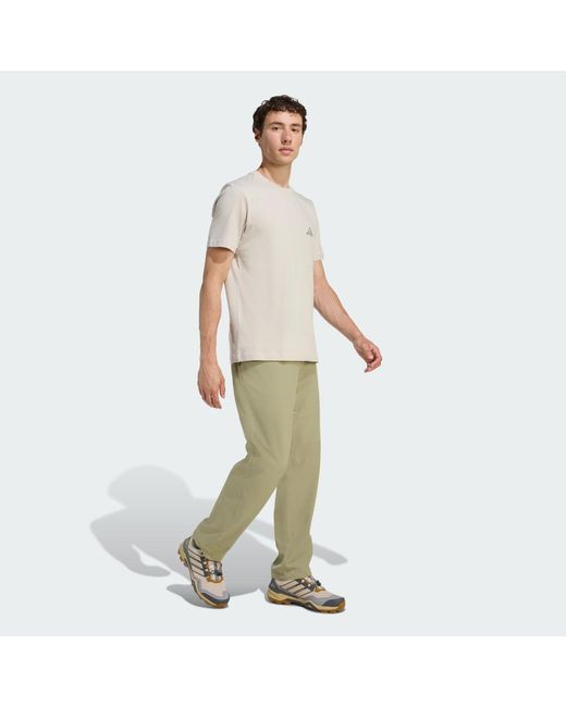 Adidas Green Terrex Multi Liteflex Tracksuit Bottoms for men