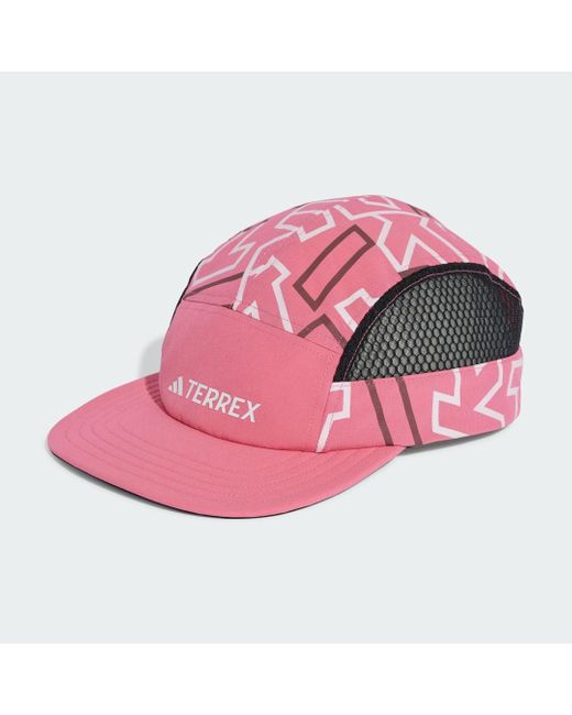 Adidas Pink Terrex Heat.Rdy 5-Panel Graphic Cap