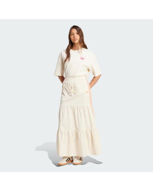 Falda Originals Summer Glow Adidas de color Natural