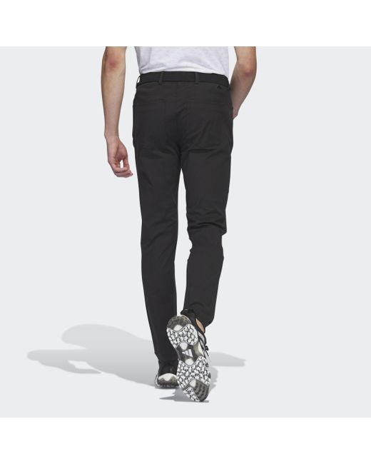 Pantaloni Da Golf Go-To 5-Pocket di Adidas in Gray da Uomo