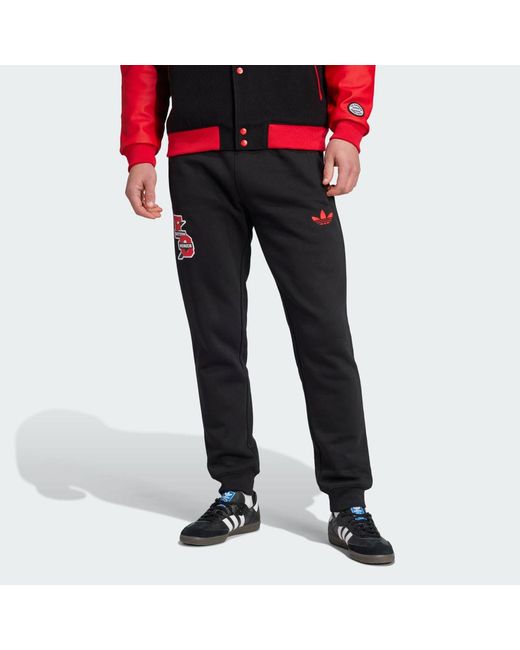 Adidas Red Fc Bayern Vrct Tracksuit Bottoms for men