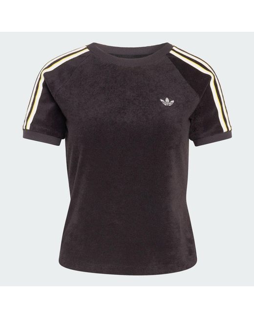 Adidas Black Terry Towel Cali T-Shirt