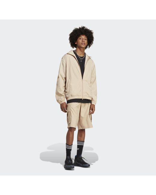 Track jacket RIFTA City Boy di Adidas in Natural da Uomo