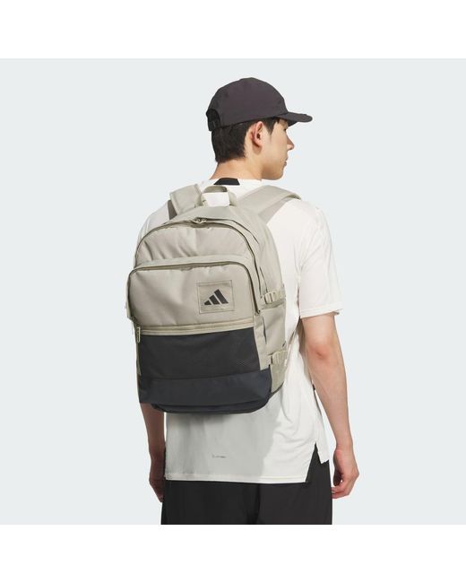 Adidas Black Utility Multi Pocket Backpack