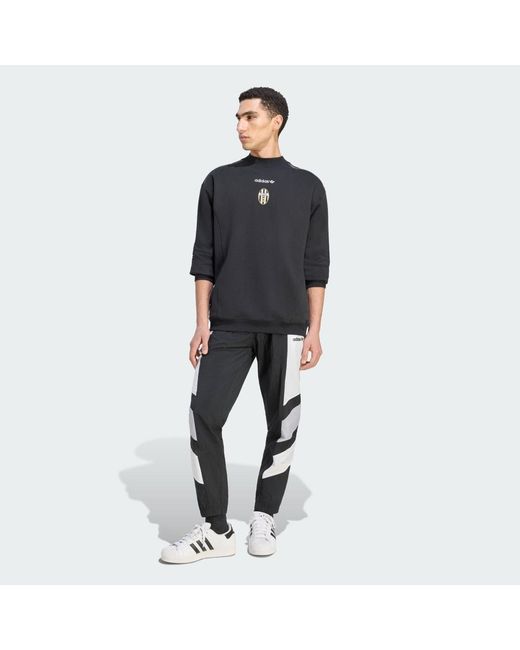 Adidas Black Juventus Turin Eqt Sweatshirt for men