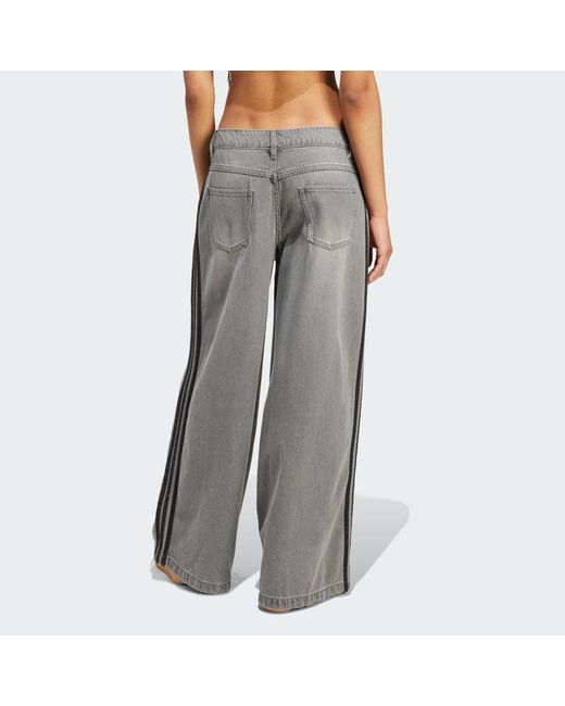 Adidas Gray Adicolor Denim Adilenium Pant