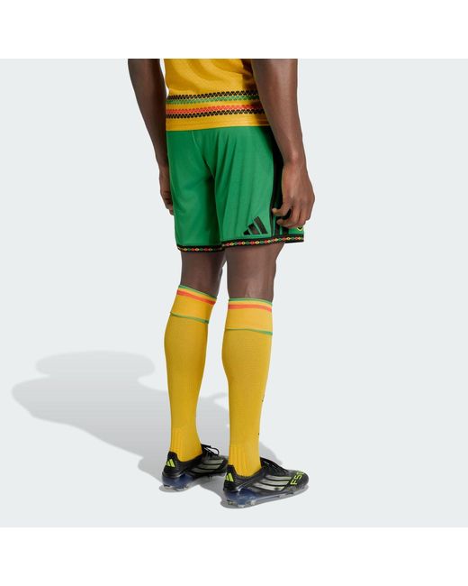 Adidas Green Jamaica 26 X Bob Marley Home Shorts for men
