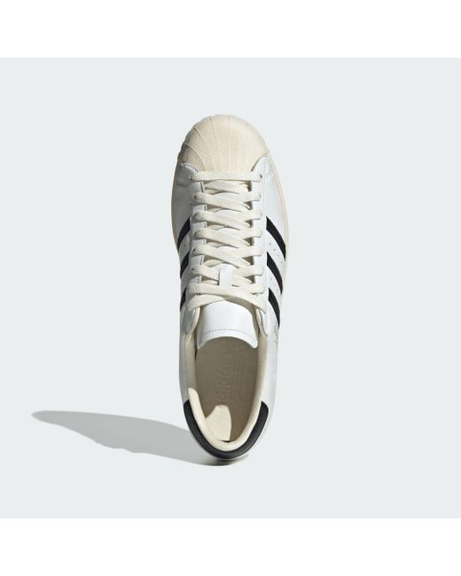 Adidas White Superstar Vintage Shoes