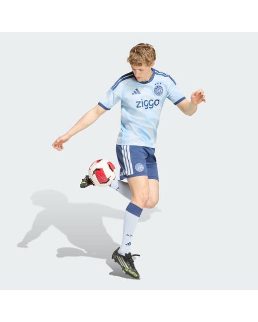 Adidas Blue Ajax Amsterdam 26/27 Third Shorts for men