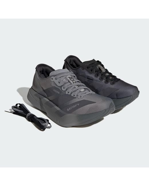 Adidas Black Adizero Adios Pro 4 Satisfy Shoes for men