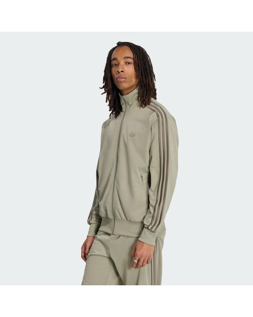 Adidas Green Firebird Track Jacket for men