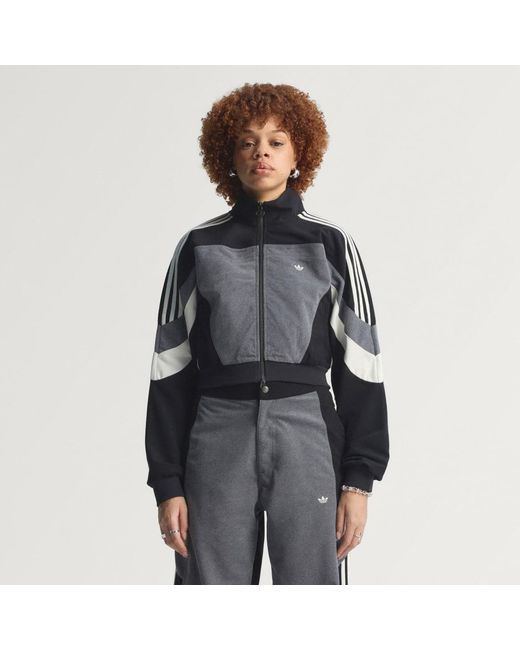Chaqueta Deportiva Blocking Adidas de color Gray
